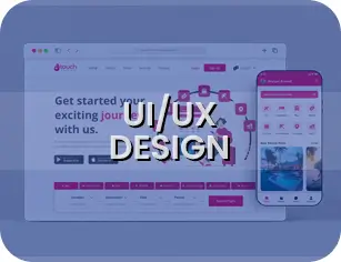 UI UX design service banner